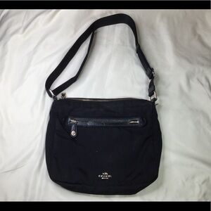 Coach Black Nylon Utility Crossbody Bag 35502
